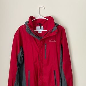 Columbia - Red and Gray Coat